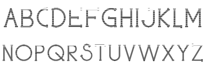 Holea DEMO Gradient Font OTHER CHARS