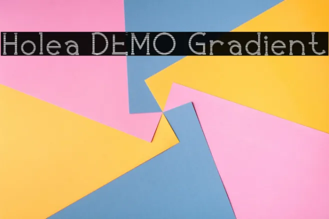 Holea DEMO Gradient Example 1