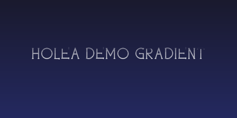 Holea DEMO Gradient Social Header