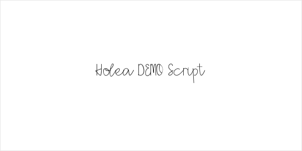 Holea DEMO Script Logo