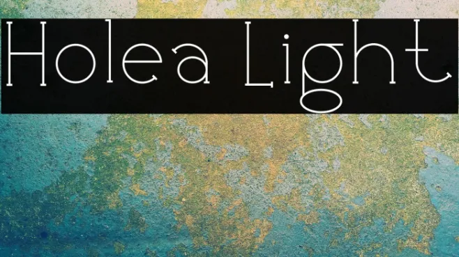Holea Light Example 2