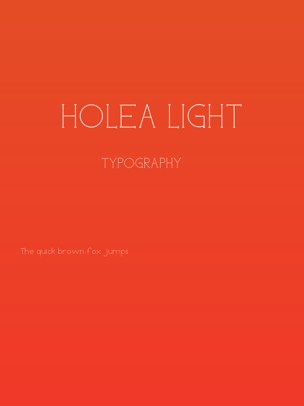 Holea Light Poster
