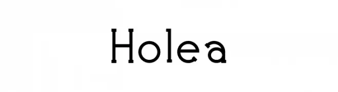 Holea  Frei Schriftart Herunterladen