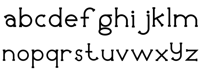 Holea Font LOWERCASE