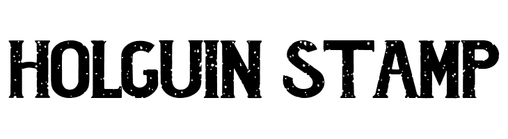 Holguin Stamp  لخطوط تنزيل