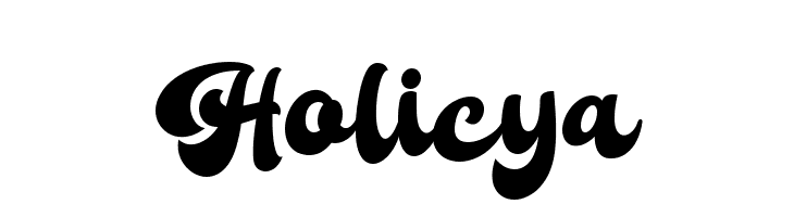 Holicya  नि: शुल्क फ़ॉन्ट्स डाउनलोड