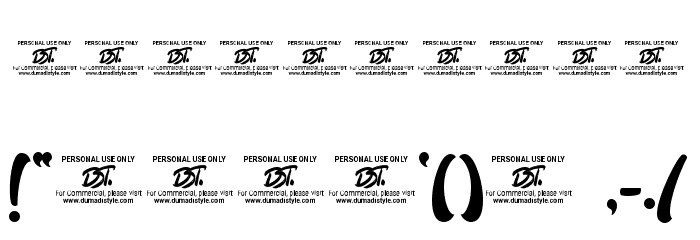 Holicya Font OTHER CHARS
