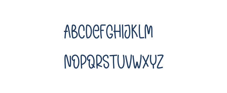 Holiday Adventure Uppercase