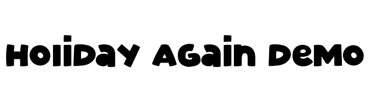 Holiday Again Demo  Descarca Fonturi Gratis