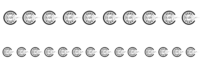 Holiday Again Demo Font OTHER CHARS