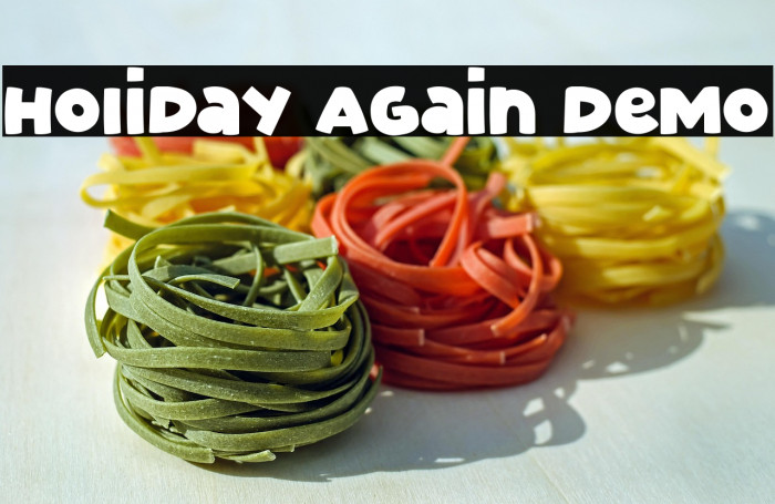Holiday Again Demo Example 2