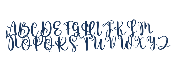 Holiday Birthday Uppercase