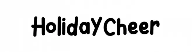 Holiday Cheer  les polices de caractères gratuit tlcharger