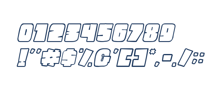 Holiday Chocolate Italic Other Characters