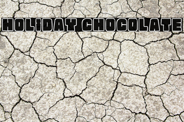 Holiday Chocolate Font examples