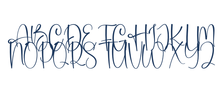 Holiday Christmas Uppercase