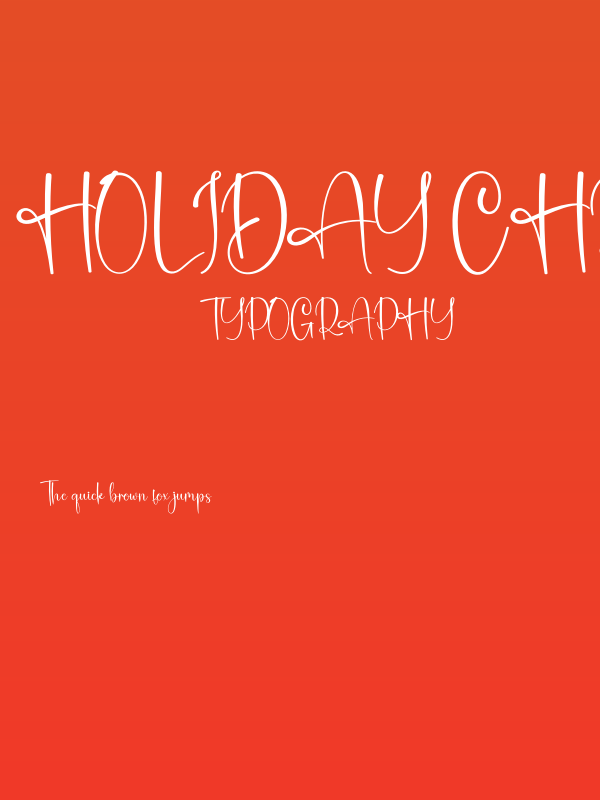 Holiday Christmas Poster