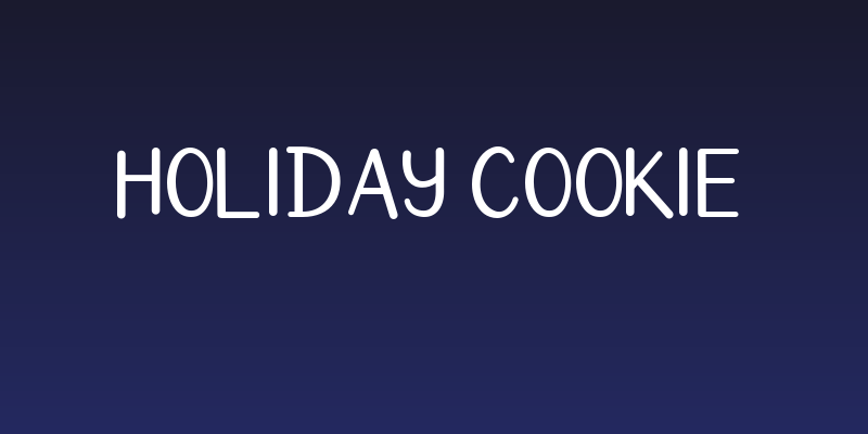 Holiday Cookie Social Header
