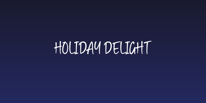 Holiday Delight Social Header