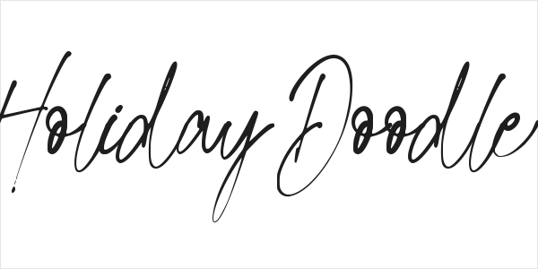 Holiday Doodle Logo