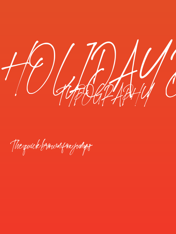 Holiday Doodle Poster