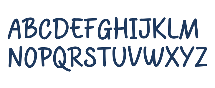 Holiday Ending Uppercase