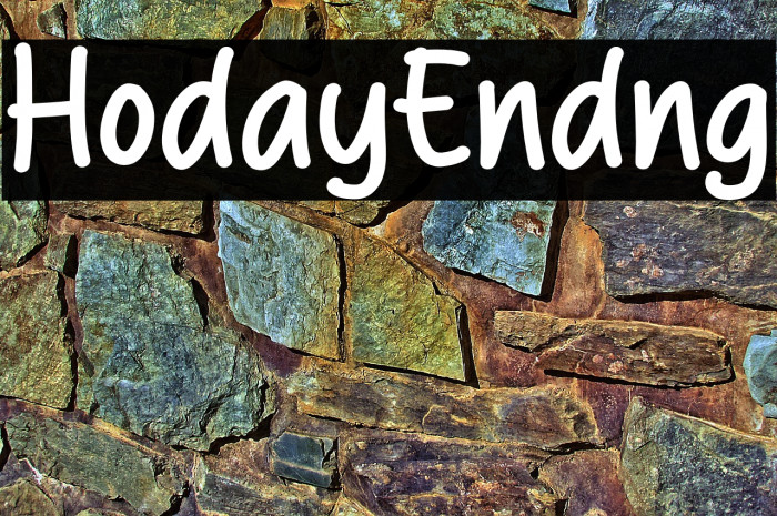 Holiday Ending Example 1