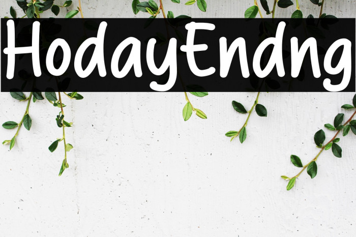 Holiday Ending Example 2