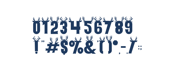 Holiday Harmony Deer Other Characters