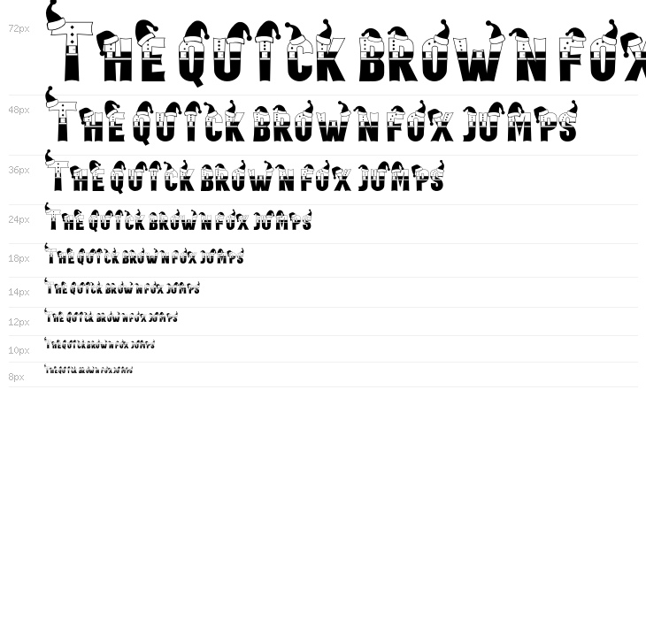 Holiday Harmony Santa Waterfall