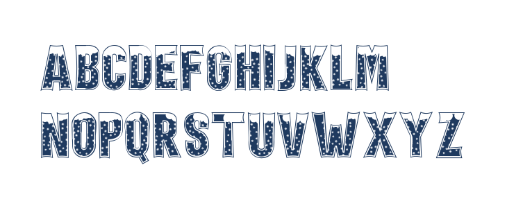 Holiday Harmony Snow Uppercase