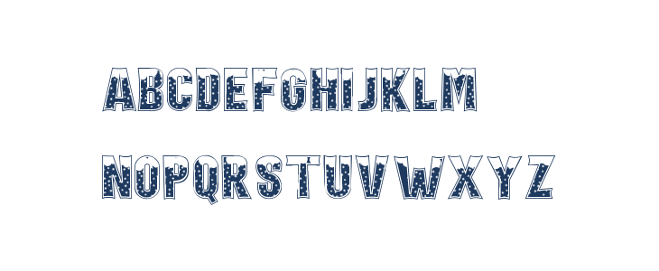 Holiday Harmony Snow Lowercase