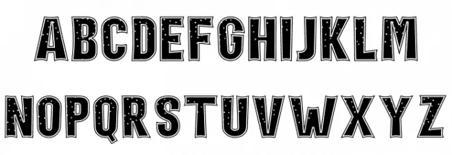 Holiday Harmony Star フォント 小文字