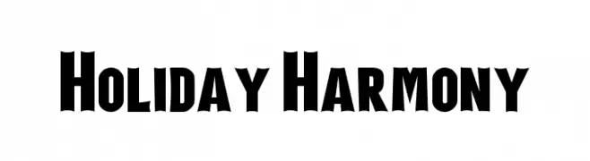 Holiday Harmony تنزيل الخطوط