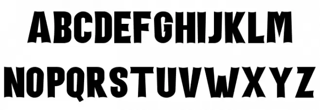 Holiday Harmony フォント 小文字