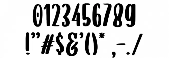 Holiday In Paris Font OTHER CHARS