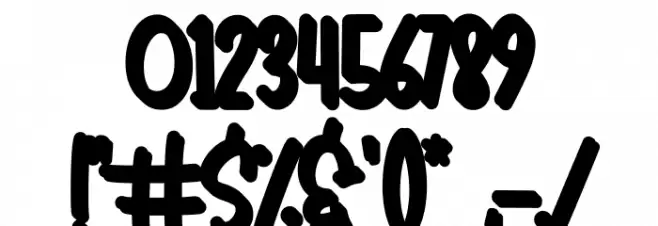 Holiday Island Extruded Font Alte caractere