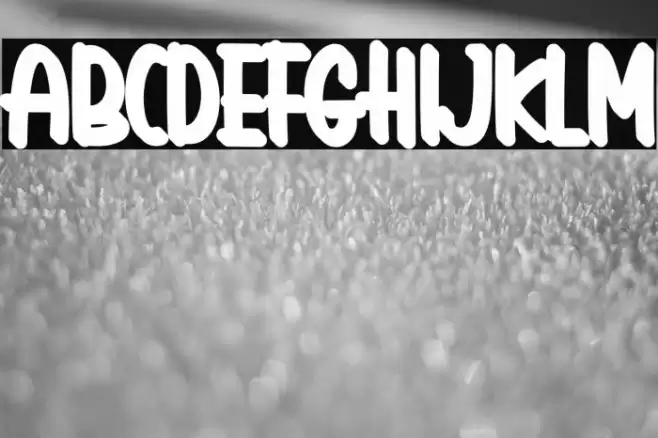 Holiday Island Extruded Font examples