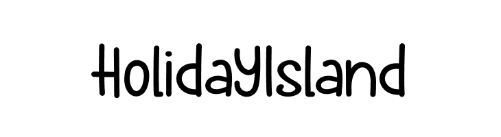Holiday Island  नि: शुल्क फ़ॉन्ट्स डाउनलोड