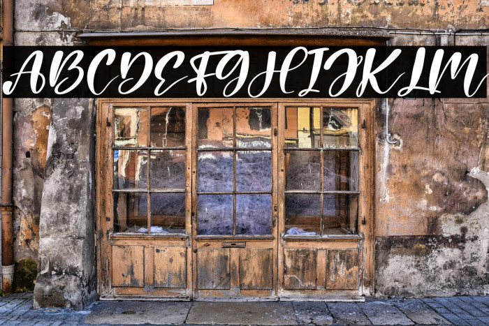 Holiday Italic Example 3