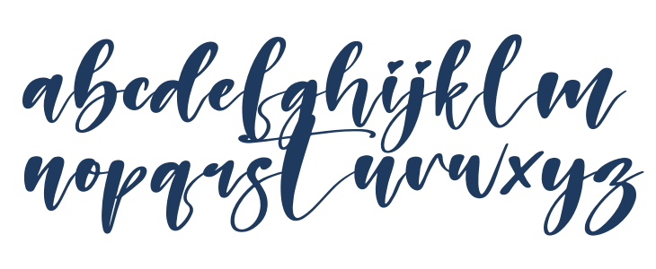 Holiday Italic Lowercase