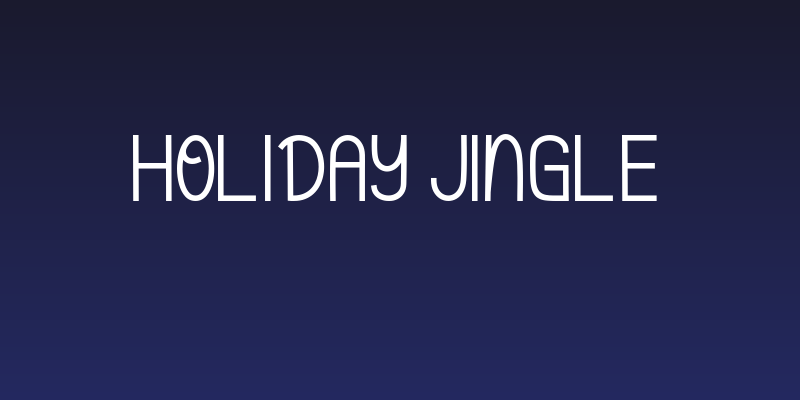 Holiday Jingle Social Header