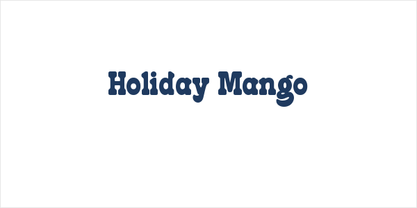 Holiday Mango Logo