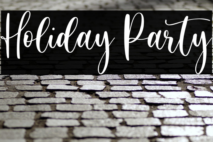 Holiday Party Example 2