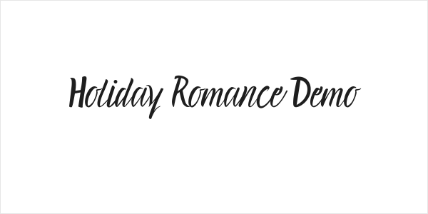 Holiday Romance Demo Logo