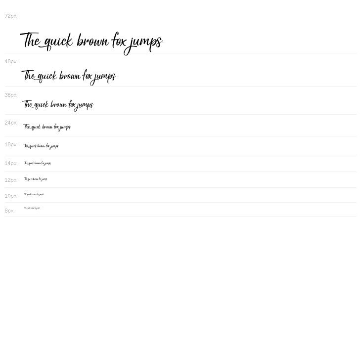 Holiday Script Waterfall