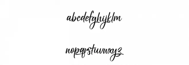 Holiday Script Fuentes MINÚSCULAS