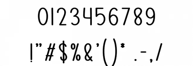 Holiday Sunday Caratteri ALTRI CARATTERI