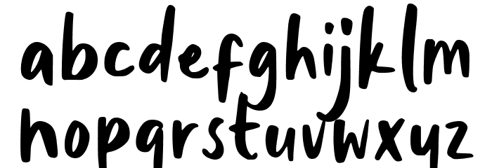 Holiday Trip Caratteri MINUSCOLO