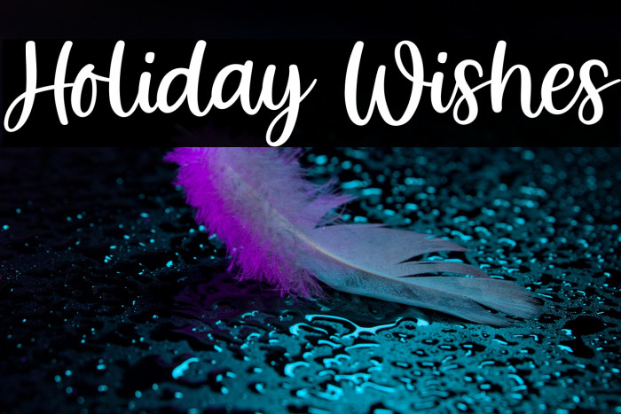 Holiday Wishes Example 1